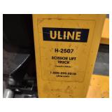 Uline Scissor Lift Truck, Model H-2...