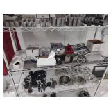 NSF Wire Rack with Lathe Chuck Jaws...