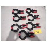 (7) Bessey 4" Quick Clamps...