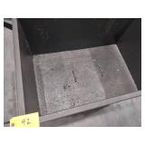 Chip Cart with Drain, 39x25...