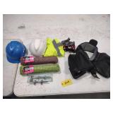Toolbelt, Hardhats, Rope, & Cleats...