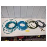 (4) Air Hoses & Blow Gun...