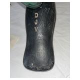 Pair of Hollow Carved Wooden Raven Decoys by Dallas J. Valley