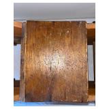 Vintage Wooden Tiger Rocking Toy with Hand-Painted Details