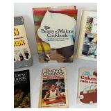 Collection of 6 Vintage Themed Cookbooks Including Children