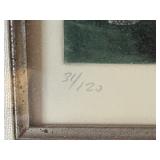 G. Rodo Boulanger Signed Limited Edition Framed Lithograph 34/120