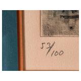 G. Rodo Boulanger Signed Limited Edition Art Print Framed 53/100