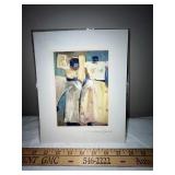 Christiane David Signed Art Print of Dresses in Mat