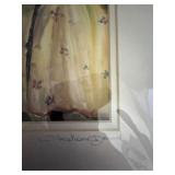 Christiane David Signed Art Print of Dresses in Mat