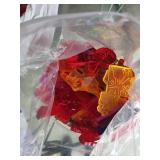 Vintage Plastic Cookie Cutters Lot - Assorted Shapes & Colors