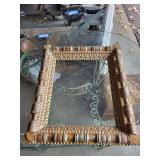 Antique Carved Wooden Picture Frame