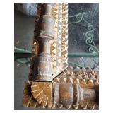 Antique Carved Wooden Picture Frame