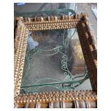 Antique Carved Wooden Picture Frame