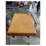Vintage G Rushbrooke Butcher Block Tabletop