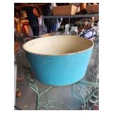 Antique Indurated Fibre Wood Pulp Bucket with Patent Markings