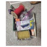 Mixed Crafting Supplies & Lamp Bundle