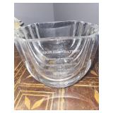 Engraved Crystal Bowl Alumni Service Award 1991