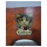 Vintage Corticelli Spool Silk Board & Decorative Collectibles Lot