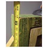 Mr. Sunshine Antique Mixed Media Art Cabinet