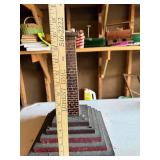 Vintage Cast Iron Brick-Style Decorative Column Base Stand