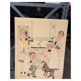 G.F. Cresselough Signed Scientist Illustration