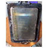 Vintage Silver Engraved Serving Tray 1966 Award