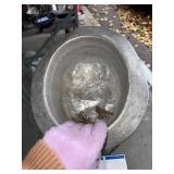 Vintage Watkins Products Metal Carrier & Metal Baking Molds