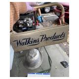 Vintage Watkins Products Metal Carrier & Metal Baking Molds