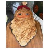 Holiday Decor Set: Christmas Candle, Santa Board, Halloween Box