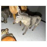 Lot of Vintage Animal Figurines - Lions, Camels, Elephants, and More