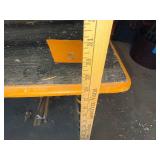 Antique Card Table with Card Suit Design