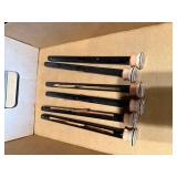 Set of 6 Vintage Organ Stop Pulls with Unique Markings