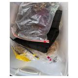 Assorted Textiles and Wool Fabrics Lot Perfect for Rug Hooking