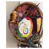 Assorted Yarn and Embroidery Floss Collection