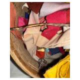 Assorted Yarn and Embroidery Floss Collection