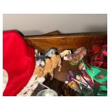 Vintage Christmas Decoration Lot - Ornaments, Figures & More