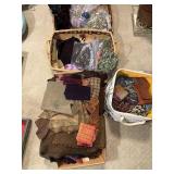 Assorted Wool Fabric and Textile Craft Bundle