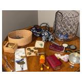 Vintage Collectibles Lot: German Sheep Pin, Buttons & More