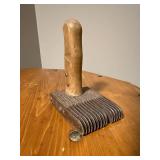 Vintage Wooden Handle Rug Hooking Tool