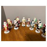 International Santa Claus Figurine Collection - Various Countries & Years