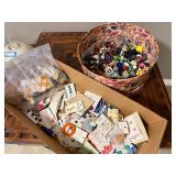 Large Assortment of Mixed Vintage and Modern Buttons