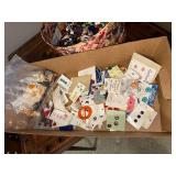 Large Assortment of Mixed Vintage and Modern Buttons