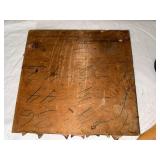 Vintage Wooden Cobbler Shoe Molds, Textile Spool Block & Tool Set