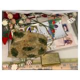 Vintage Christmas Ornaments & Holiday Decorations Lot