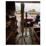 Vintage Wooden Drying Rack - Rustic Home Decor