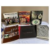 Lot of 9 Art Books: Folk Art, Ceramics, Mosaics & More