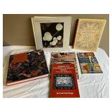 Collection of 6 Books on Hooked and Sewn Rugs Design and History