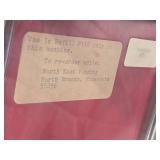 Oak Gumball Vending Machine - No Key