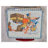Vintage Lunch Boxes: Annie, Junior Miss, and Blue Checkered
