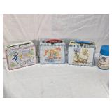 Polly Pal and Holly Hobbie Vintage Lunchboxes with 1 Holly Hobbie Alladin Thermo Bottle